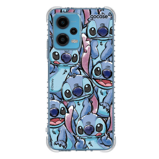 Anime dos desenhos animados bonito lilo stitch capa embalagem do telefone  para xiaomi redmi nota 11