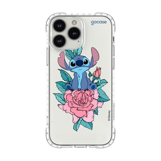 Capinha para celular Lilo & Stitch - Stitch Flor