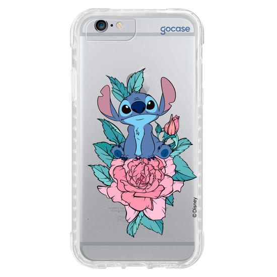 Capinha para celular Lilo & Stitch - Stitch Flor