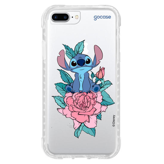 Capinha para celular Lilo & Stitch - Stitch Flor