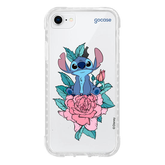 Capinha para celular Lilo & Stitch - Stitch Flor