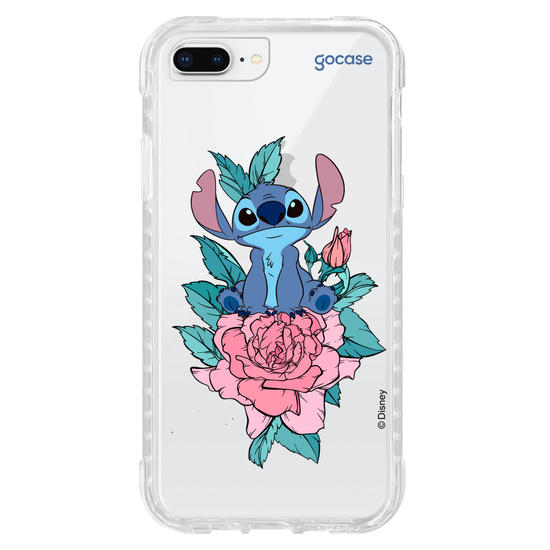 Capinha para celular Lilo & Stitch - Stitch Flor