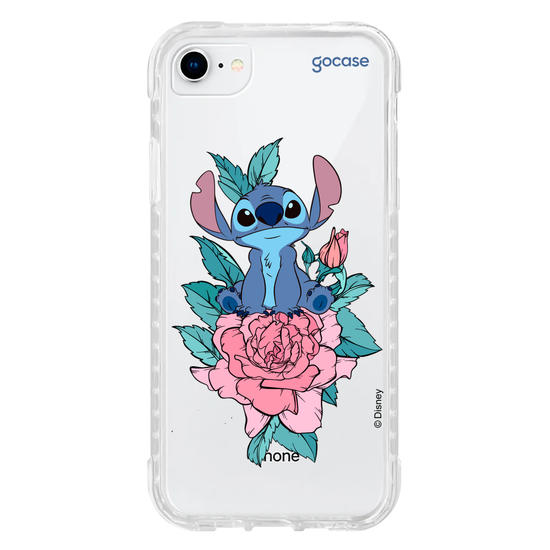 Capinha para celular Lilo & Stitch - Stitch Flor
