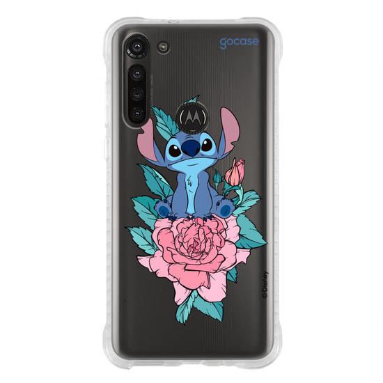 Capinha para celular Lilo & Stitch - Stitch Flor