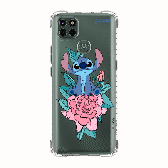 Capinha para celular Lilo & Stitch - Stitch Flor