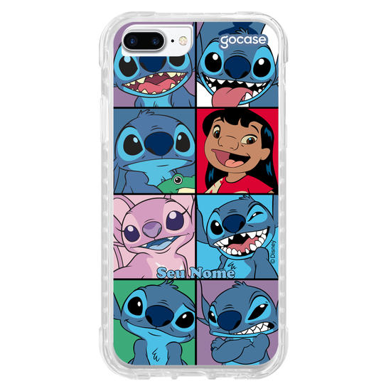 Capinha para celular Lilo & Stitch - Turma