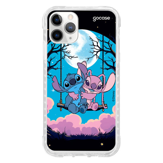 Capinha para celular Lilo & Stitch - Meeting by Moonlight