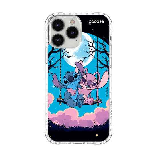 Capinha para celular Lilo & Stitch - Meeting by Moonlight