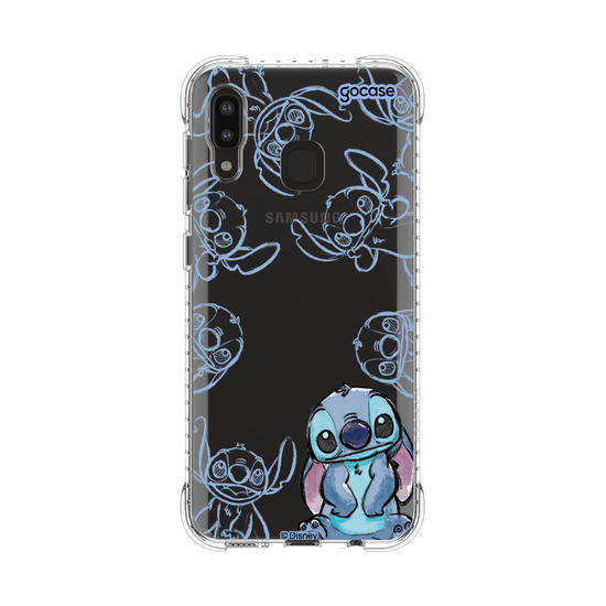 Capinha para celular Lilo & Stitch - Inicial Elegant Stitch
