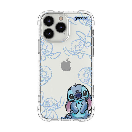 Capinha para celular Lilo & Stitch - Inicial Elegant Stitch