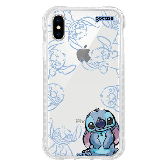 Capinha para celular Lilo & Stitch - Inicial Elegant Stitch