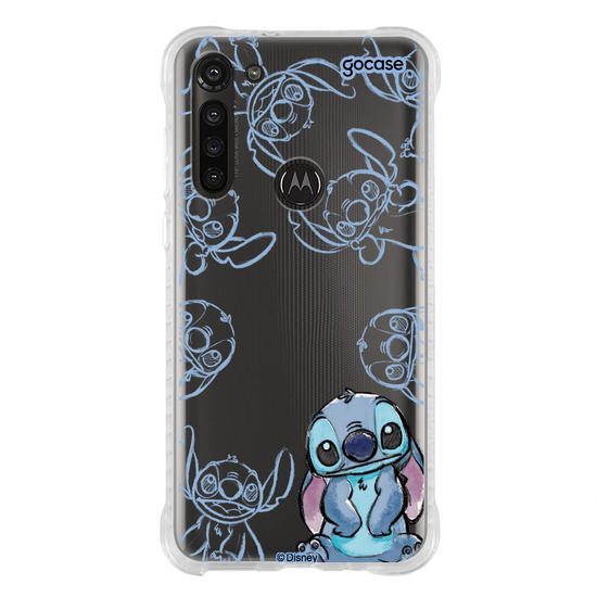Capinha para celular Lilo & Stitch - Inicial Elegant Stitch