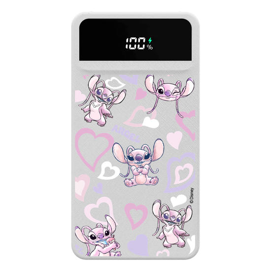 Carregador Portátil Turbo 10000mah - Lilo & Stitch - Angel's Affection