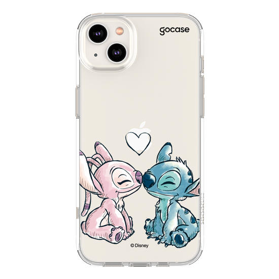 Capinha para celular Lilo & Stitch - Lovers Stitch & Angel