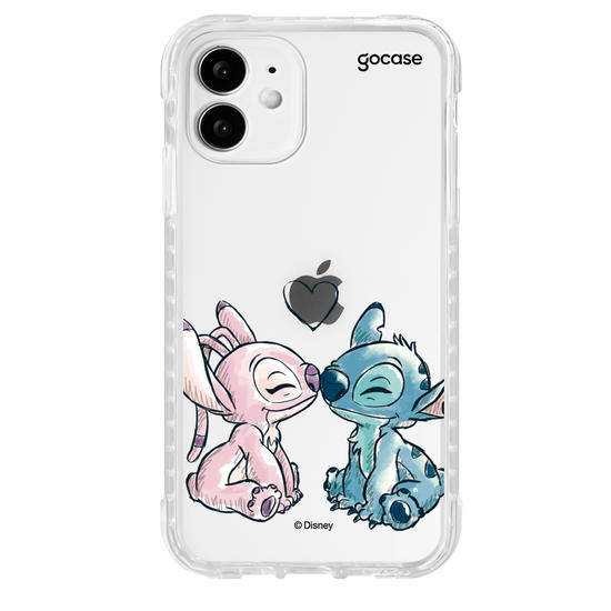Capinha para celular Lilo & Stitch - Lovers Stitch & Angel
