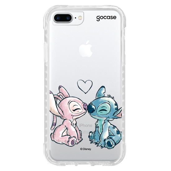 Capinha para celular Lilo & Stitch - Lovers Stitch & Angel