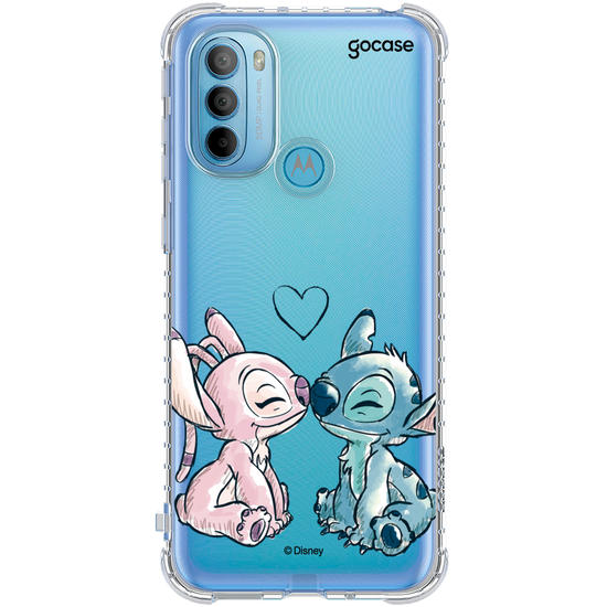 Capinha para celular Lilo & Stitch - Lovers Stitch & Angel