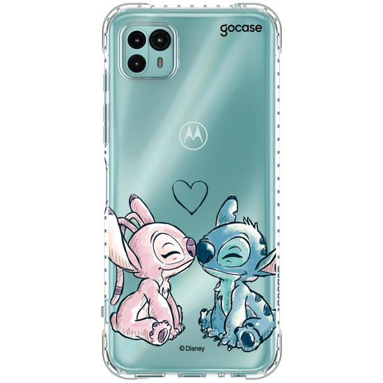 Capinha para celular Lilo & Stitch - Lovers Stitch & Angel