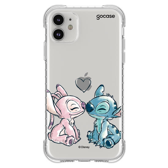 Capinha para celular Lilo & Stitch - Lovers Stitch & Angel