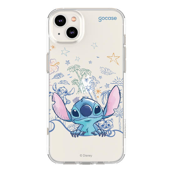 Capinha para celular Lilo & Stitch - Waves and Leaves