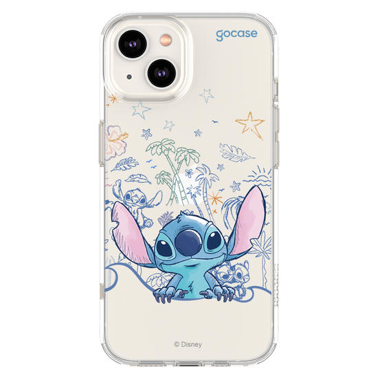 Capinha para celular Lilo & Stitch - Waves and Leaves