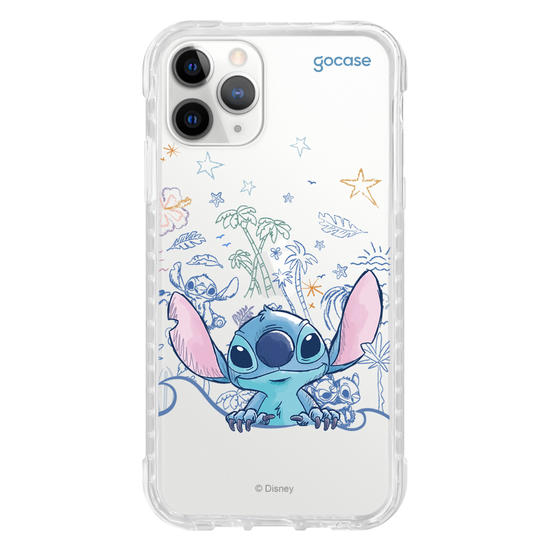Capinha para celular Lilo & Stitch - Waves and Leaves