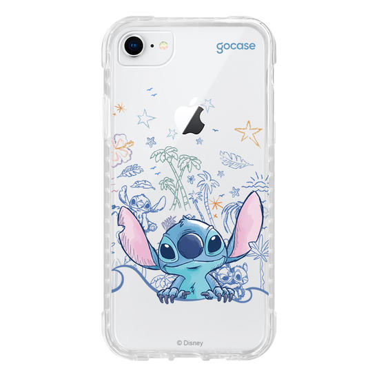 Capinha para celular Lilo & Stitch - Waves and Leaves