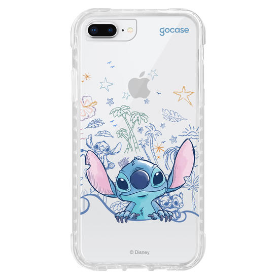 Capinha para celular Lilo & Stitch - Waves and Leaves
