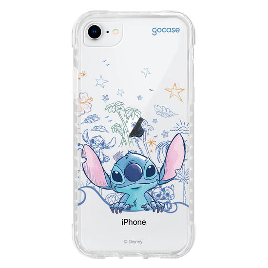 Capinha para celular Lilo & Stitch - Waves and Leaves