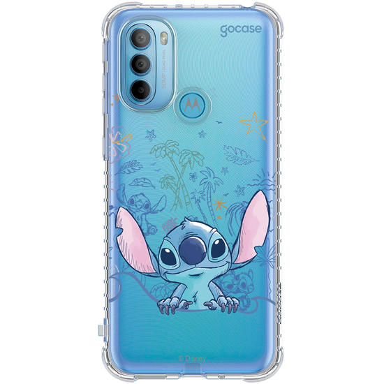 Capinha para celular Lilo & Stitch - Waves and Leaves