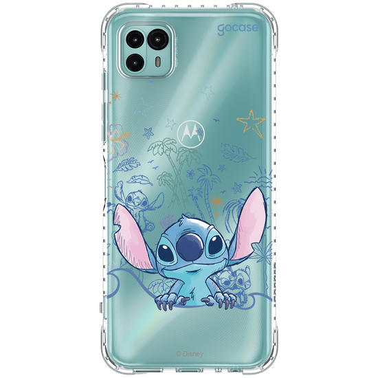 Capinha para celular Lilo & Stitch - Waves and Leaves