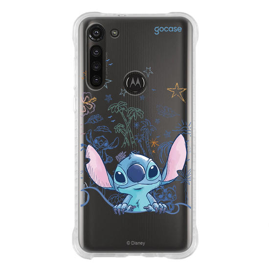 Capinha para celular Lilo & Stitch - Waves and Leaves