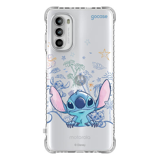 Capinha para celular Lilo & Stitch - Waves and Leaves
