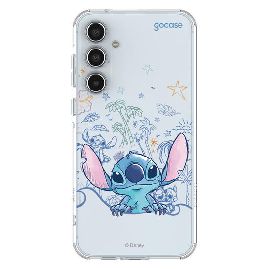 Capinha para celular Lilo & Stitch - Waves and Leaves