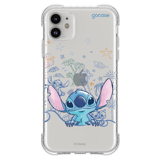 Capinha para celular Lilo & Stitch - Waves and Leaves