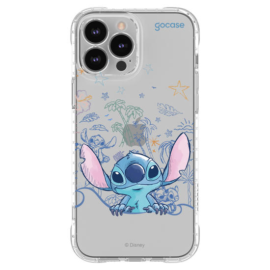 Capinha para celular Lilo & Stitch - Waves and Leaves