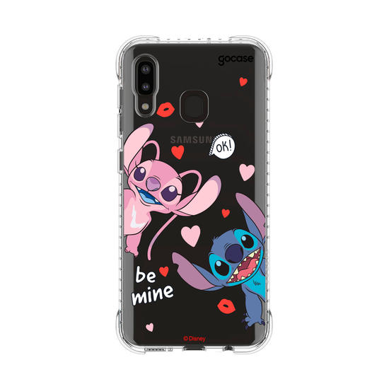 Capinha para celular Lilo & Stitch - Stitch e Angel Be Mine