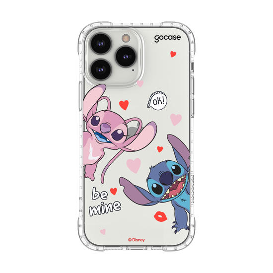 Capinha para celular Lilo & Stitch - Stitch e Angel Be Mine