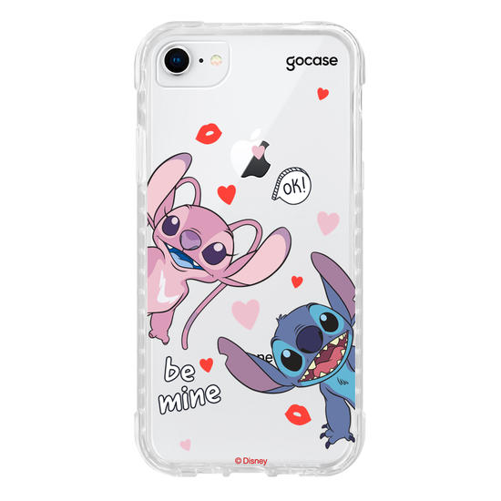 Capinha para celular Lilo & Stitch - Stitch e Angel Be Mine