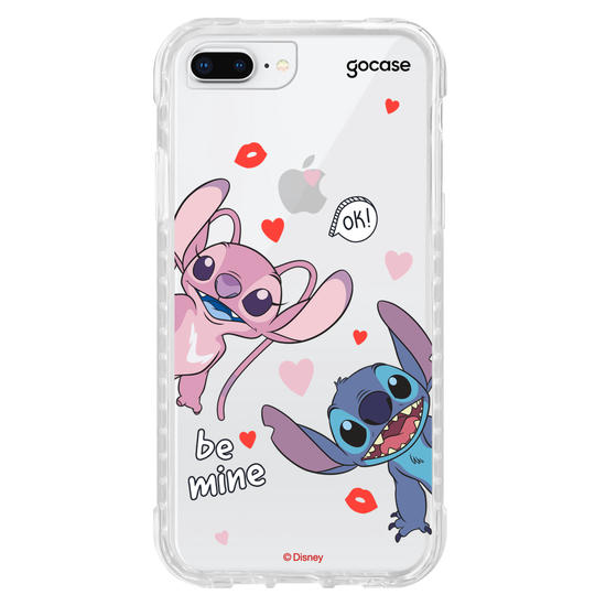 Capinha para celular Lilo & Stitch - Stitch e Angel Be Mine
