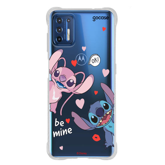 Capinha para celular Lilo & Stitch - Stitch e Angel Be Mine