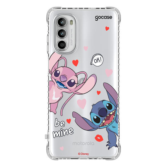 Capinha para celular Lilo & Stitch - Stitch e Angel Be Mine