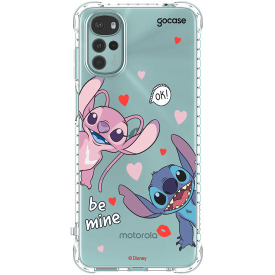 Capinha para celular Lilo & Stitch - Stitch e Angel Be Mine