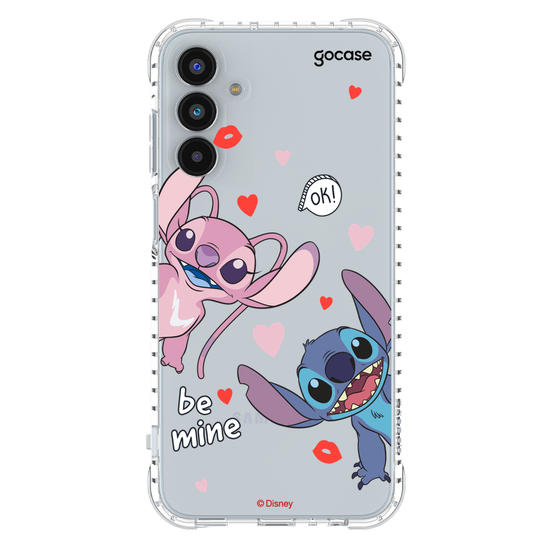 Capinha para celular Lilo & Stitch - Stitch e Angel Be Mine