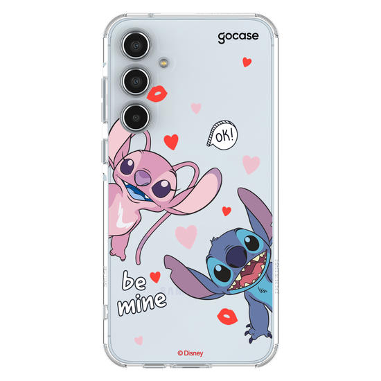 Capinha para celular Lilo & Stitch - Stitch e Angel Be Mine