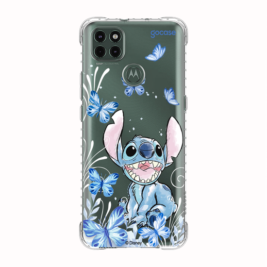 Capinha para celular Lilo & Stitch - Borboletas com Aquarela