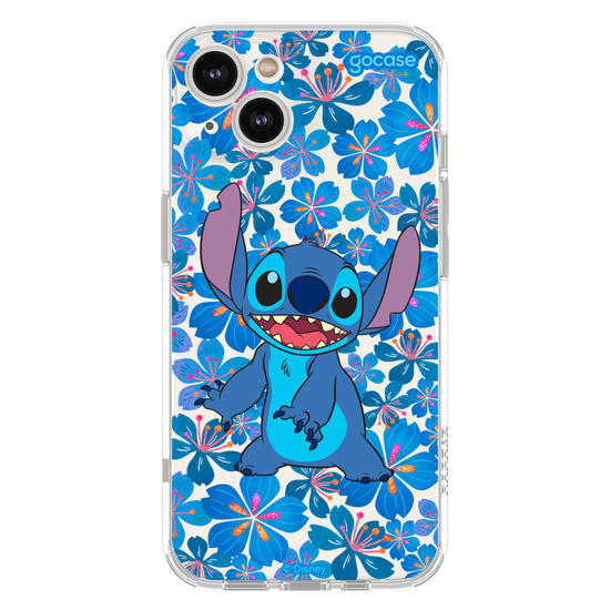 Lilo & Stitch - Floral Blue Stitch