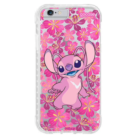 Capinha para celular Lilo & Stitch - Floral Rose Angel