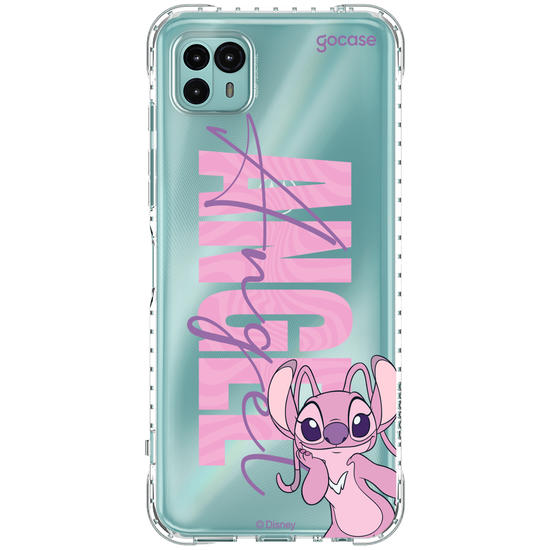 Capinha para celular Lilo & Stitch - Angel Big Name