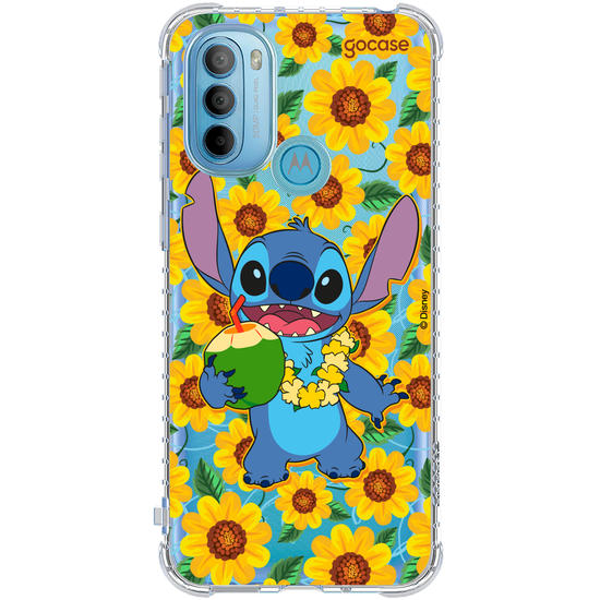 Capinha para celular Lilo & Stitch - Girassóis